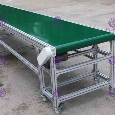 Băng tải chai PVC tuyến tính SUS201 Ma sát thấp với động cơ tốc độ
