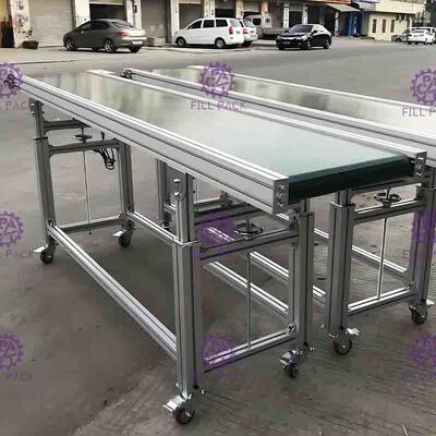 Băng tải chai PVC tuyến tính SUS201 Ma sát thấp với động cơ tốc độ