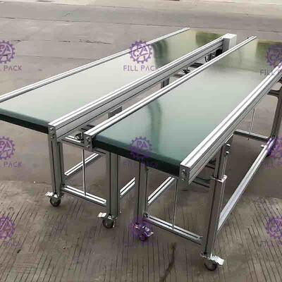 Băng tải chai PVC tuyến tính SUS201 Ma sát thấp với động cơ tốc độ