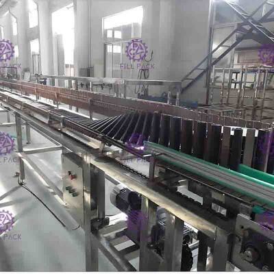 Máy đóng gói chai tự động để đóng chai nước trái cây nóng Tiệt trùng ngược
