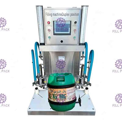 Máy chiết rót bia bán tự động Chai nhựa thủy tinh 2 đầu Thiết bị phụ dòng