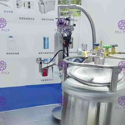 SUS304 Injector Ln2 Liquid Nitrogen Doser với giá lắp đặt