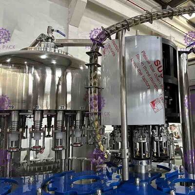 10000BPH Non-ga nhựa Nước đóng chai Máy Với CIP Đầu vệ sinh