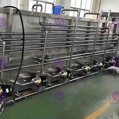 Máy Đóng Gói Chai Chứa Nước Rau Có Thể Chuyển Tiếp Tái Chế Với Xịt Xịt
