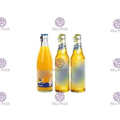Máy chiết rót nước ngọt có ga tự động 1000BPH Nước ngọt có ga 2L