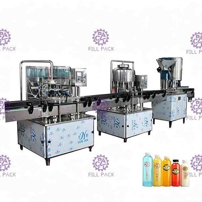 Dây chuyền chiết rót nước ngọt không có ga 2000BPH, Máy đóng nắp chiết rót