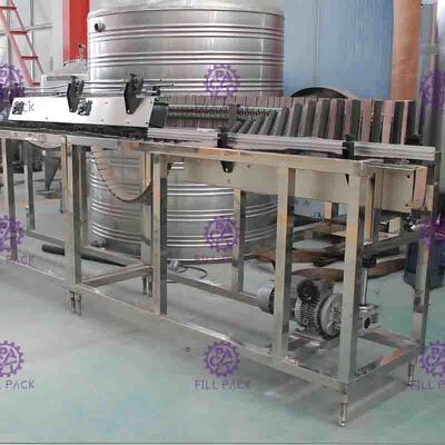 Máy tiệt trùng ngược miệng / nắp chai tự động trong Máy đóng gói chai