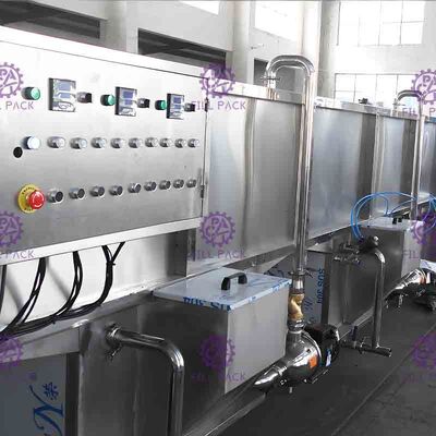 Đồ uống chế biến nhựa Juice đóng chai làm mát tiệt trùng 80-60 ℃