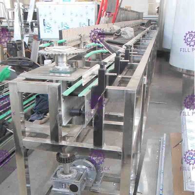 Thép không gỉ 304 Chai Xếp Sterilizer mượt lăn băng tải Hot Đối Điền đường