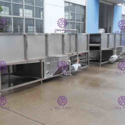 Hương vị đóng chai nước ép ổn định làm mát máy thép không gỉ