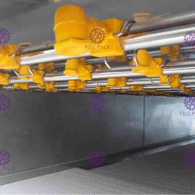 Hương vị đóng chai nước ép ổn định làm mát máy thép không gỉ