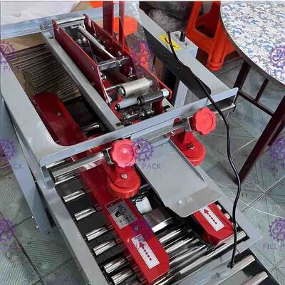 Máy đóng gói hộp carton bán tự động niêm phong