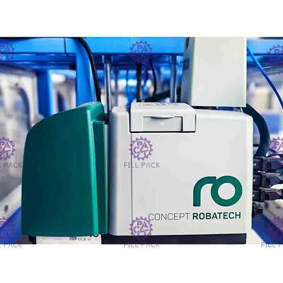 Máy đóng gói chai tự động đôi hàng để co màng bọc