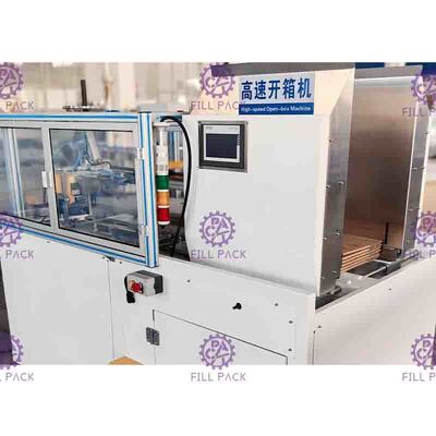 Máy đóng gói vỏ chai keo nóng tự động cho ăn liên tục