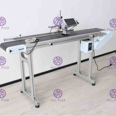 Tự động tốc độ 75 m/phút Máy mã hóa in phun độ phân giải cao cho mã ngày/logo