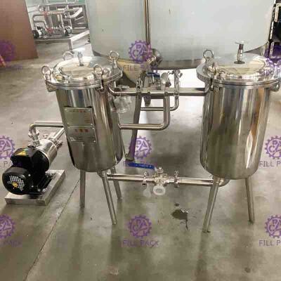 Đôi tường điện Đường sưởi Melting Pot / Bồn Đối với dây chuyền sản xuất Nước Ngọt