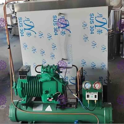 SUS304 khát chế biến đường Công nghiệp có ga Nước Freezing xe tăng 0-5 ℃