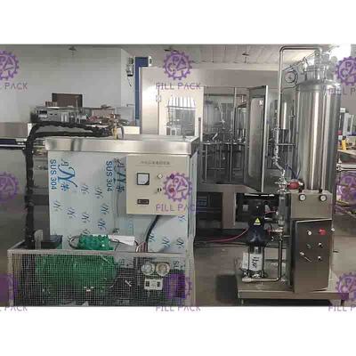 SUS304 khát chế biến đường Công nghiệp có ga Nước Freezing xe tăng 0-5 ℃