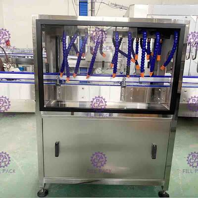 Máy làm khô chai moboblock bằng thép không gỉ 304 Vortex Blower cho dây chuyền chế biến nước giải khát