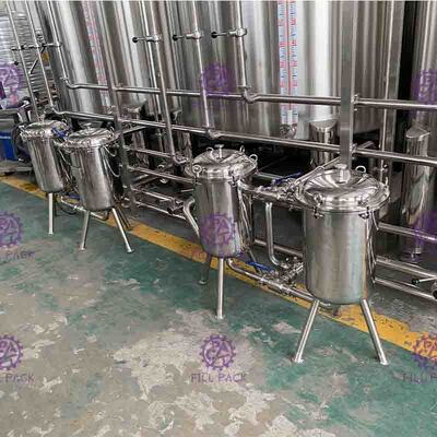 Điện ga Uống Dây chuyền sản xuất bia và đồ uống Making Machine