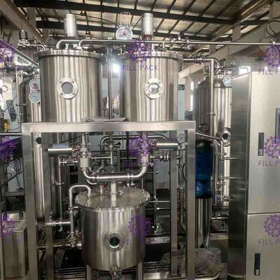 Mềm chế biến đồ uống tự động dòng High Power Soda Water CO2 Mixer 6000L / H