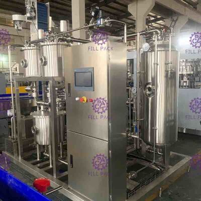 Tỷ lệ cao khát Making Machine 9000L / H Với CO2 và đồ uống