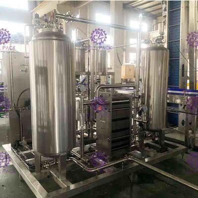 Tỷ lệ cao khát Making Machine 9000L / H Với CO2 và đồ uống