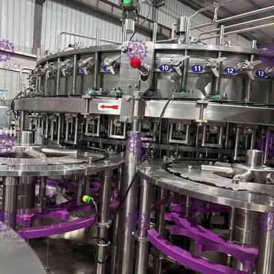 Thủy tinh nhựa PET 3 trong 1 Dây chuyền chế biến nước giải khát Monobloc Chức năng dừng khẩn cấp
