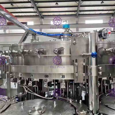 Nước giải khát có ga Đồ ​​uống bằng nhựa PET thủy tinh 3 trong 1 Máy sản xuất chai Monobloc / Thiết bị / Nhà máy / Hệ thống