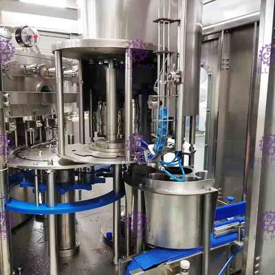 Đồ uống có ga Đồ ​​uống bằng nhựa thủy tinh nhựa PET 3 trong 1 Máy đóng chai Monobloc / Thiết bị / Dây chuyền / Nhà máy / Hệ thống