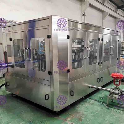 Đồ uống có ga Đồ ​​uống bằng nhựa thủy tinh nhựa PET 3 trong 1 Máy đóng chai Monobloc / Thiết bị / Dây chuyền / Nhà máy / Hệ thống