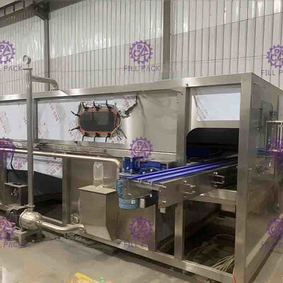 Hương vị đóng chai nước ép ổn định làm mát máy thép không gỉ