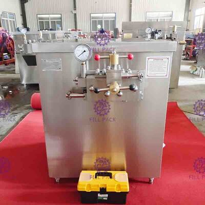 Máy đồng hóa áp suất cao 3000LPH 25MPa Microfluidics cho sữa nước trái cây