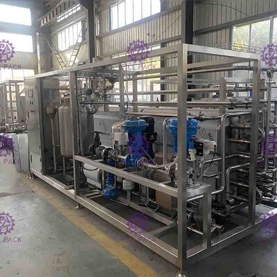 Máy tiệt trùng dạng tấm 3T / H UHT Vận hành dễ dàng