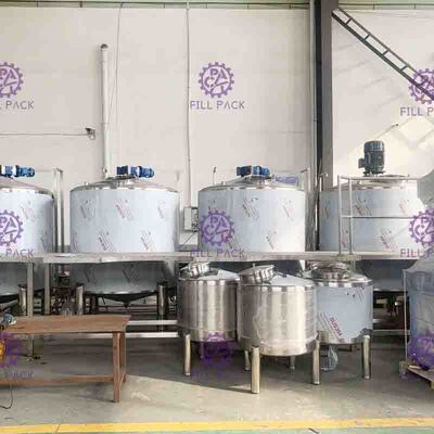 Thiết bị chế biến nước trái cây làm nóng bằng hơi nước với máy khuấy
