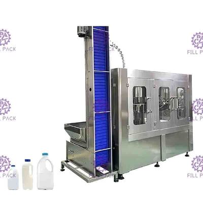Máy đóng nắp sữa 3 trong 1 tích hợp chai monoblock tự động 6000BPH