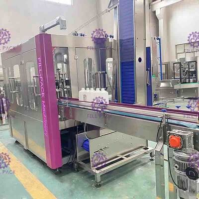 Máy đóng nắp sữa 3 trong 1 tích hợp chai monoblock tự động 6000BPH