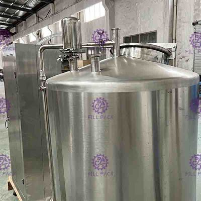 Máy chiết rót chai nước bằng thép không gỉ vô trùng 10000L