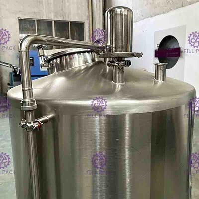 Máy chiết rót chai nước bằng thép không gỉ vô trùng 10000L