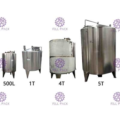 Máy chiết rót chai nước bằng thép không gỉ vô trùng 10000L