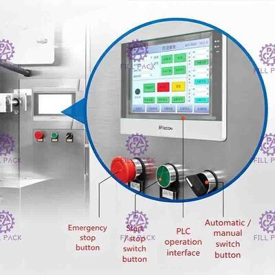 Máy đóng gói màng lỏng hỗn hợp 10KG có thể lập trình PLC