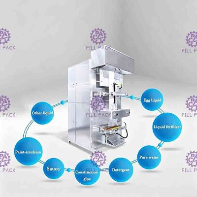 Máy đóng gói màng lỏng hỗn hợp 10KG có thể lập trình PLC