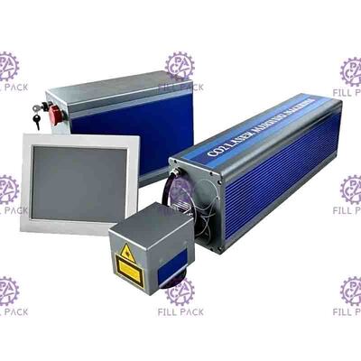 Máy in mã Laser Co2 30m / phút Thiết kế mô-đun Tính linh hoạt cao