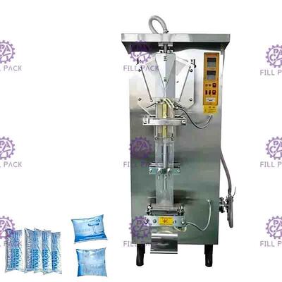 1000ml PE Composite Film Sachet Máy chiết rót chất lỏng Tiêu chuẩn GMP