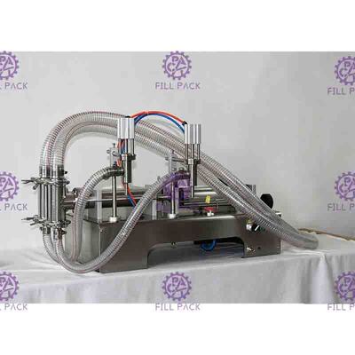Khí nén lỏng điền đầy đầu đôi 1000BPH Nước giải khát