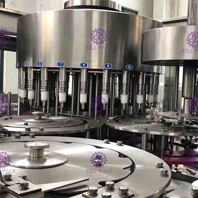 Máy đóng nắp nước súc rửa 2L Monoblock Chai PET Uống tinh khiết 0,5Mpa