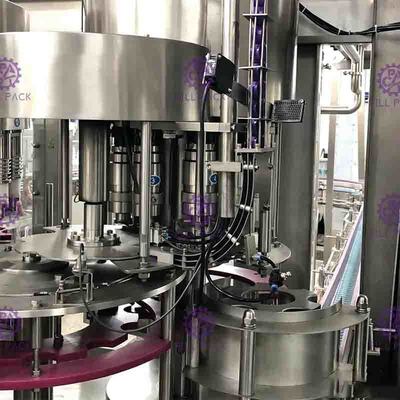 Máy đóng nắp nước súc rửa 2L Monoblock Chai PET Uống tinh khiết 0,5Mpa