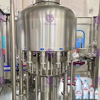 Dây chuyền máy chiết rót nước tinh khiết tự động quy mô nhỏ Nhà máy cho chai nhựa PET