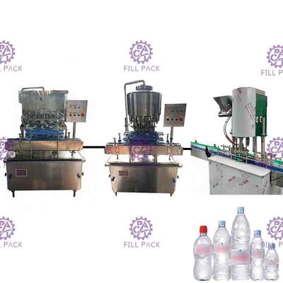 500ml / 1L / 2L Nước uống PET 3 trong 1 Máy giặt Monoblock Filler Thiết bị đóng nắp / Nhà máy / Máy / Hệ thống / Dây chuyền