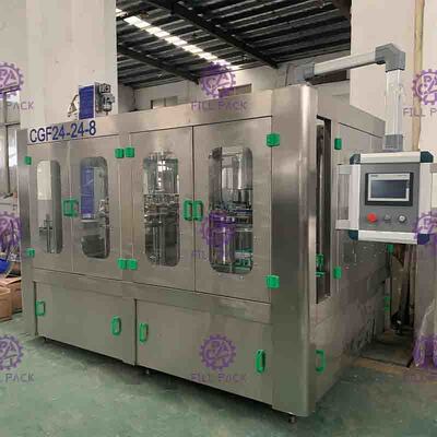 500ml / 1L / 2L Nước uống PET 3 trong 1 Thiết bị chiết rót Monoblock / Nhà máy / Máy / Hệ thống / Dây chuyền